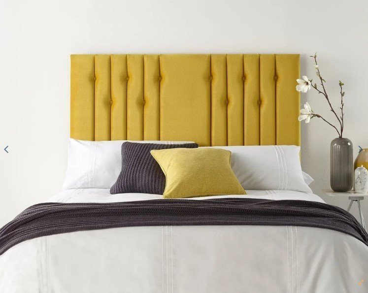 Catherine Lansfield Lemonwood Headboard 3ft Single lemon wood - Image 3