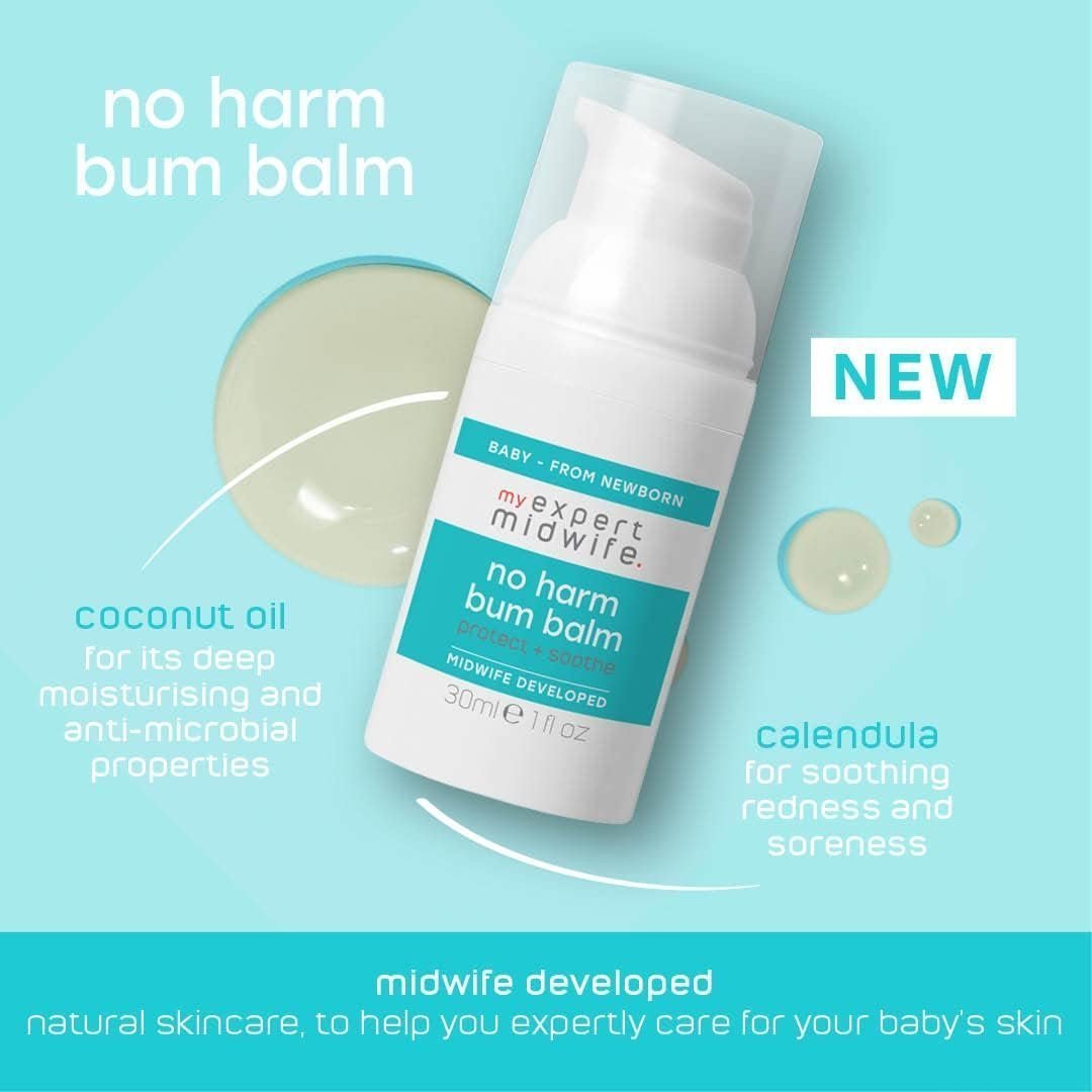 My Expert Midwife Baby Settle & Soothe Skincare Essentials Kit with Super Settle Cleansing Baby Body Wash, (Pack of 3) - Image 3