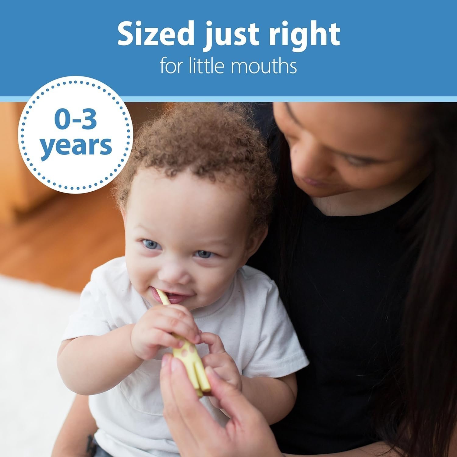 Dr. Brown's Infant-to-Toddler Training Toothbrush, Giraffe, 0-3 years - Image 5