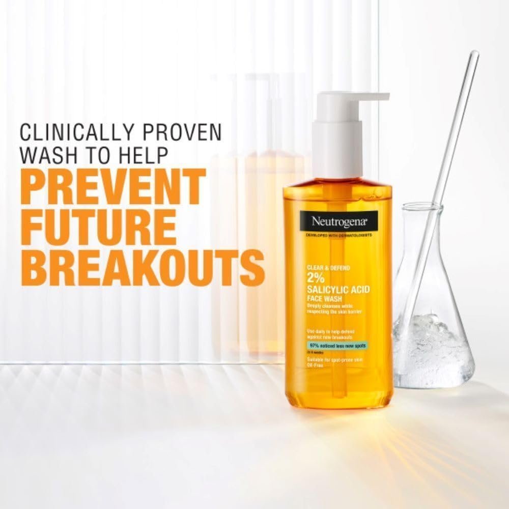 Neutrogena Clear & Defend Face Wash (1x 200ml) - Image 4