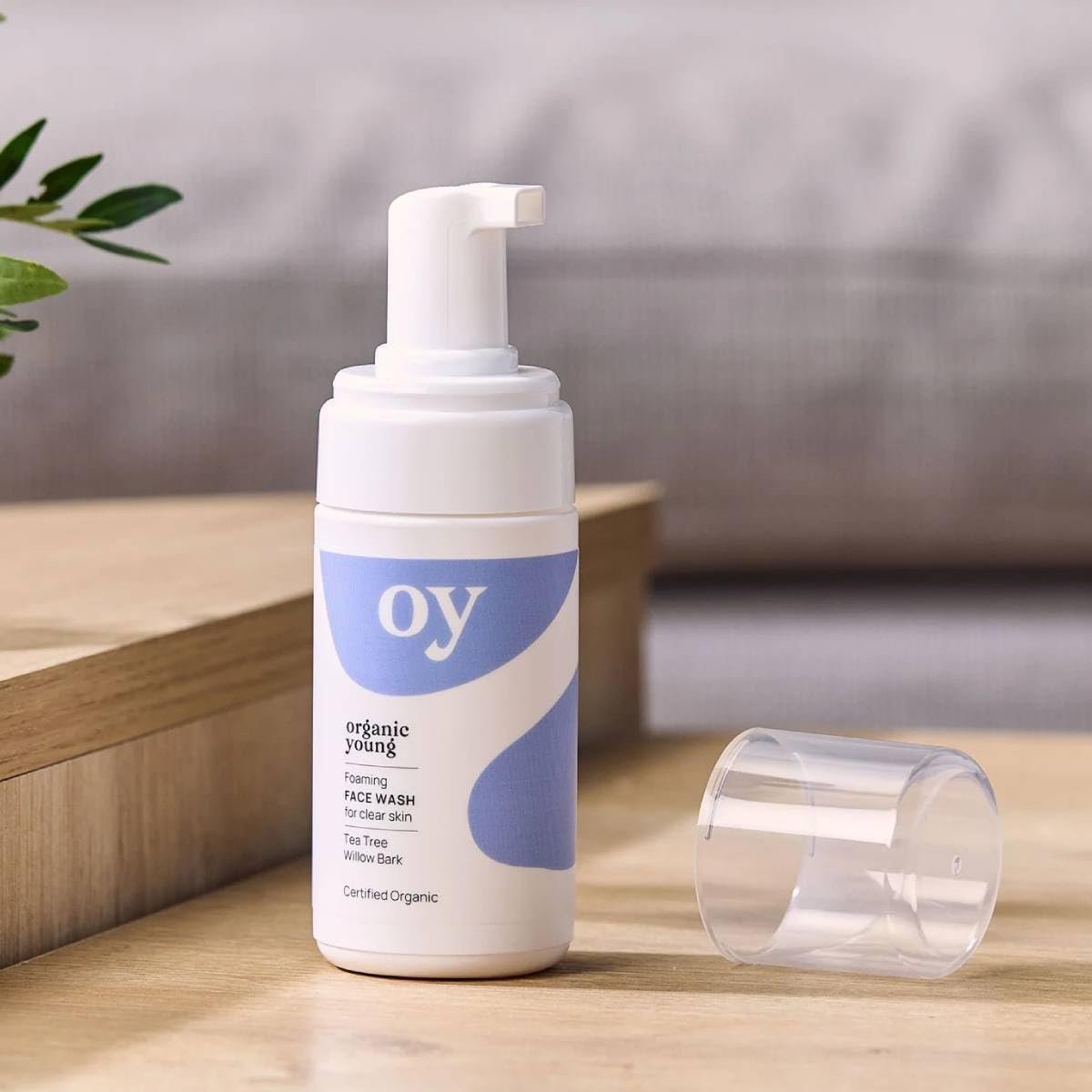 Green People Oy! Foaming Clear Skin Face Wash 100ml | Natural & Organic Teenage Facial Wash | Willow Bark & Tea Tree | Skin Care for Pre-Teens & Teens with Spots & Blemishes | Cruelty-Free & Vegan - Image 2