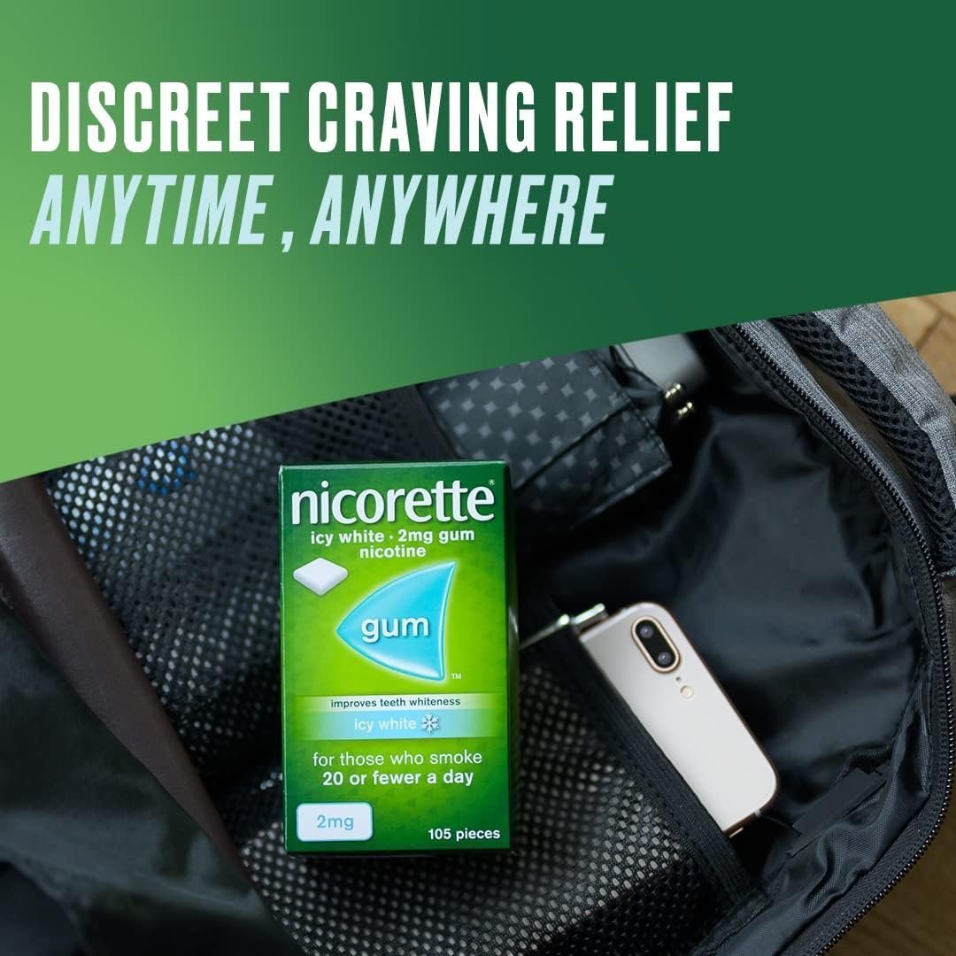 Nicorette Fruitfusion 2mg Gum (1 x 105 Pieces) - Image 3